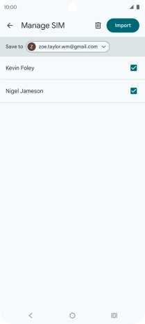 Press the drop down list next to 