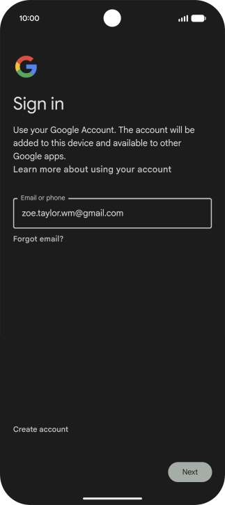 Press Next. Press Next.