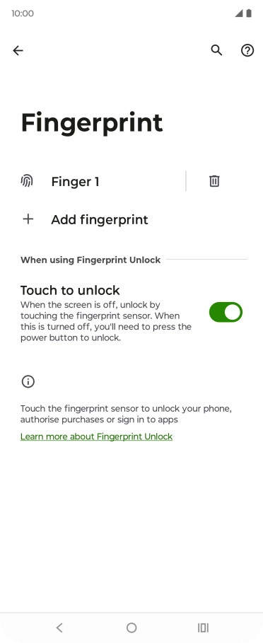 Press the Return key.