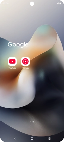 Open YouTube and go to the required video.