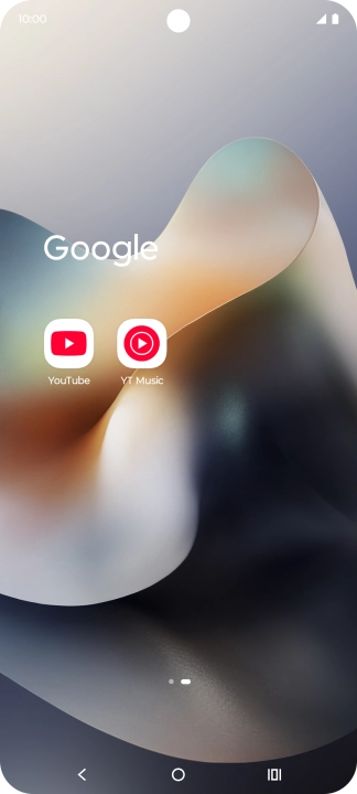 Open YouTube and go to the required video.