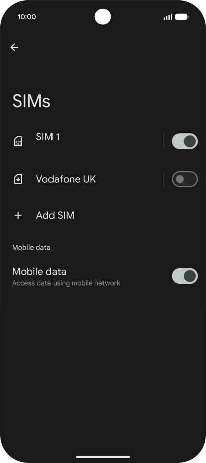 Press the required price plan.