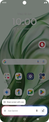 Say, in your own words, what you would like your phone to do, e.g.: OPEN [application], CALL [contact], SEARCH FOR [information]. It's not necessary to use a specific command for each function.