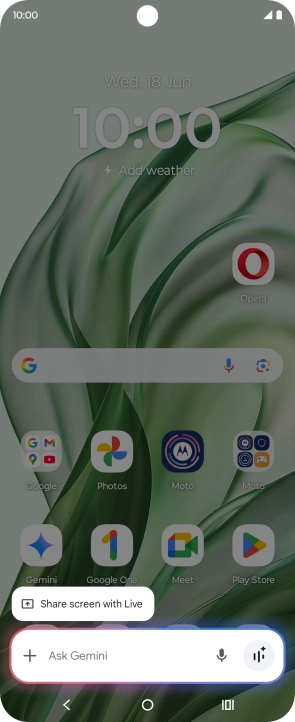 Say, in your own words, what you would like your phone to do, e.g.: OPEN [application], CALL [contact], SEARCH FOR [information]. It's not necessary to use a specific command for each function.