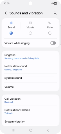 Press Ringtone.