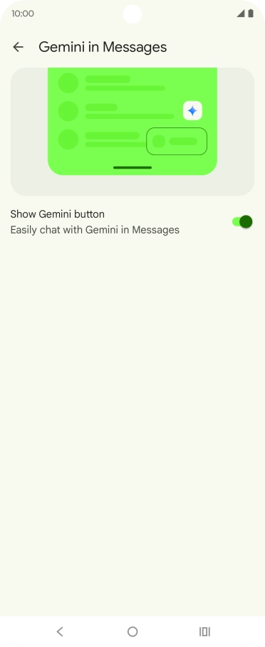 Press the indicator next to Press the indicator next to