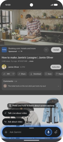 Press Ask about video.