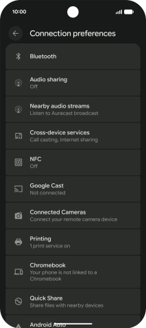Press NFC. Press NFC.