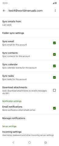 Press the field next to Press the field next to
