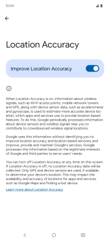If you press the indicator next to 
