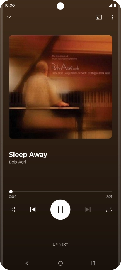 Press arrow right to go to the next audio file. Press arrow right to go to the next audio file.