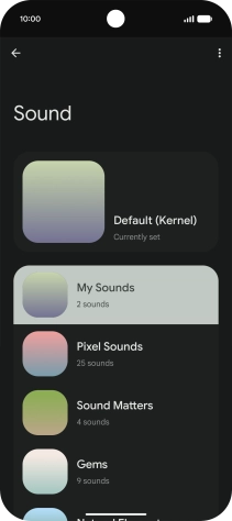 Slide your finger upwards starting from the bottom of the screen to return to the home screen.