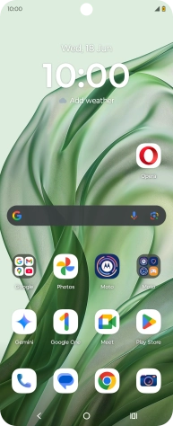 Press the Home key to return to the home screen. Press the Home key to return to the home screen.