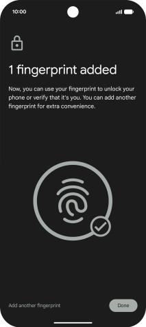 Press Done. Press Done.