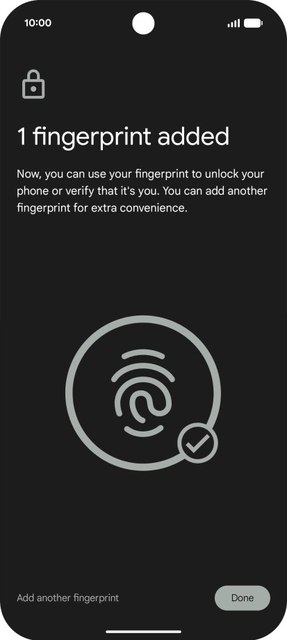 Press Done. Press Done.