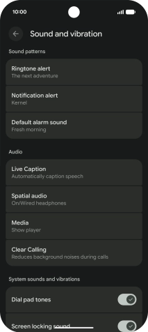 Press Ringtone alert.