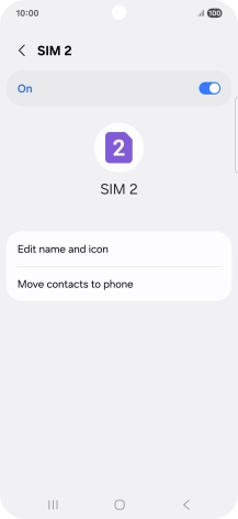 Press the indicator to turn use of the price plan on or off.