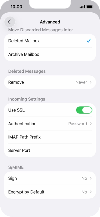 Press Authentication.