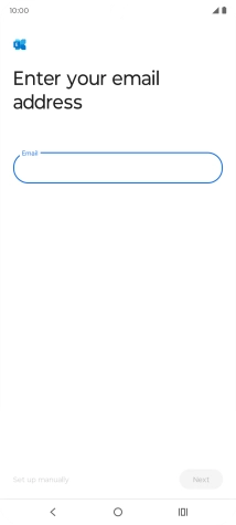 Press the field below 