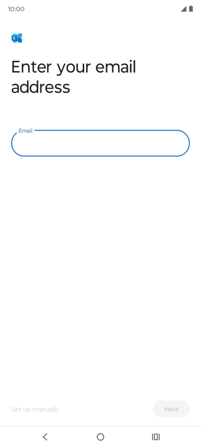 Press the field below 