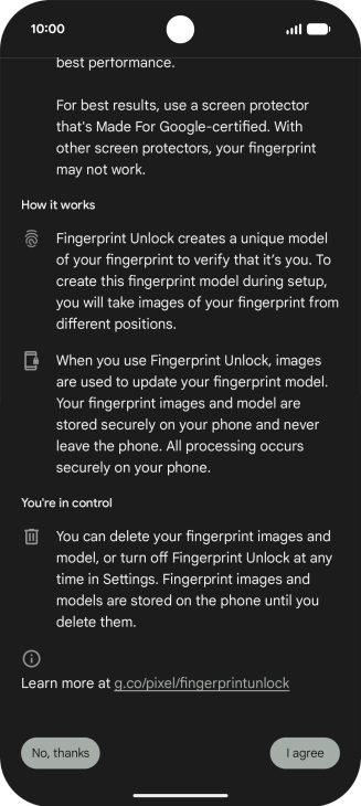 Press I agree. Press I agree.