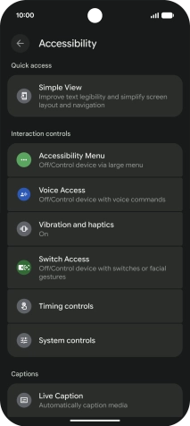 Press Simple View and follow the instructions on the screen to select the required settings. Press Simple View and follow the instructions on the screen to select the required settings.