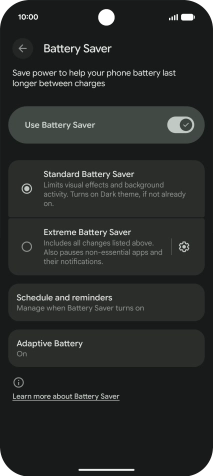 Slide your finger upwards starting from the bottom of the screen to return to the home screen.