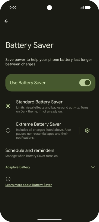 Slide your finger upwards starting from the bottom of the screen to return to the home screen.