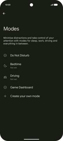 Press Do Not Disturb. Press Do Not Disturb.