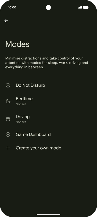 Press Do Not Disturb. Press Do Not Disturb.