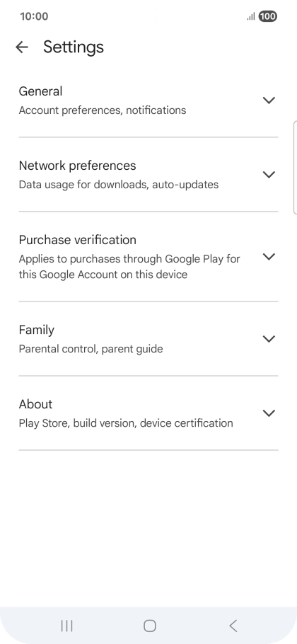 Press Network preferences.