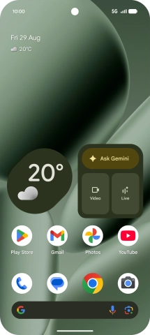 The network mode icon shows the network mode currently used by your phone.