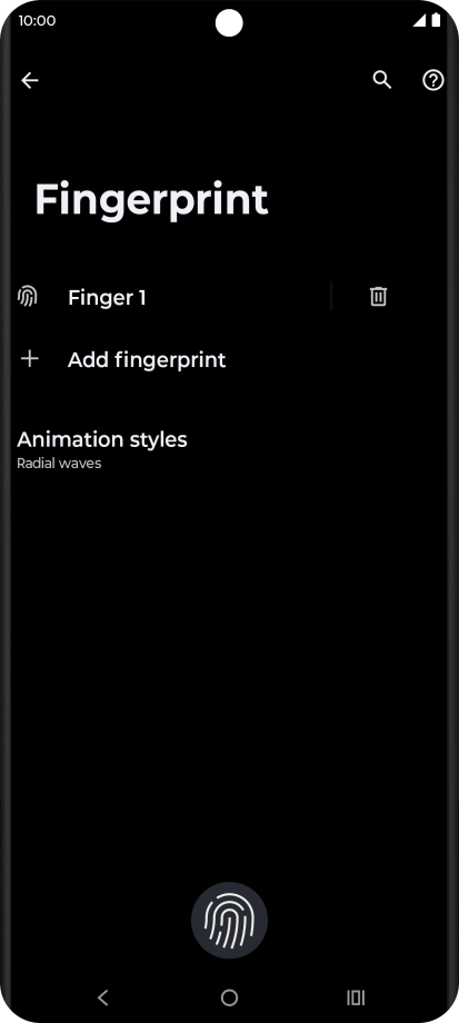 Press the Return key. Press the Return key.