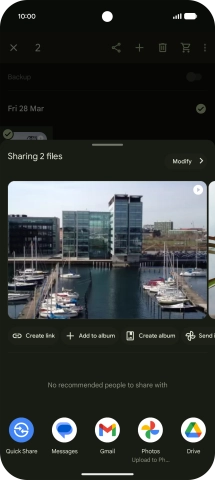 Press Drive. Press Drive.