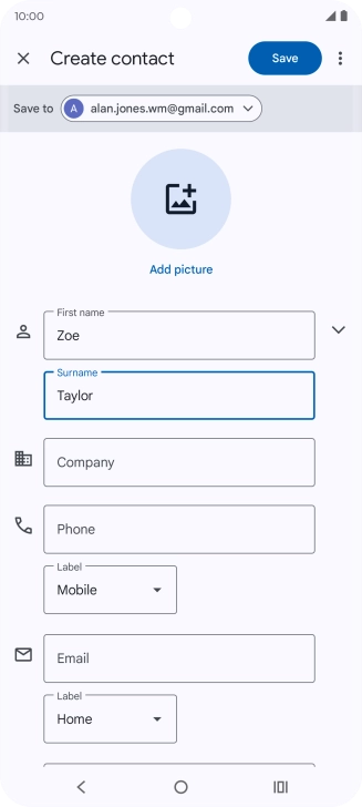 Press Phone and key in the required phone number. Press Phone and key in the required phone number.