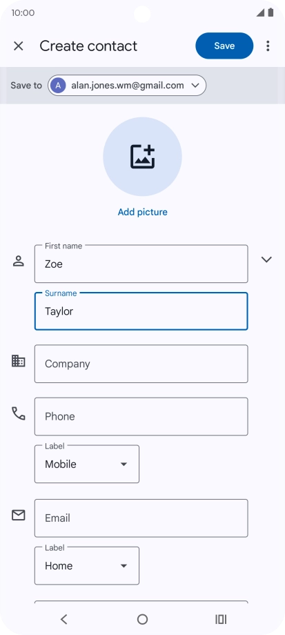 Press Phone and key in the required phone number. Press Phone and key in the required phone number.