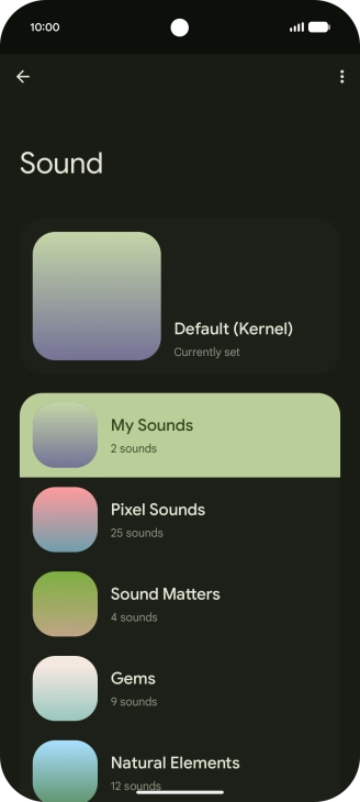 Slide your finger upwards starting from the bottom of the screen to return to the home screen.