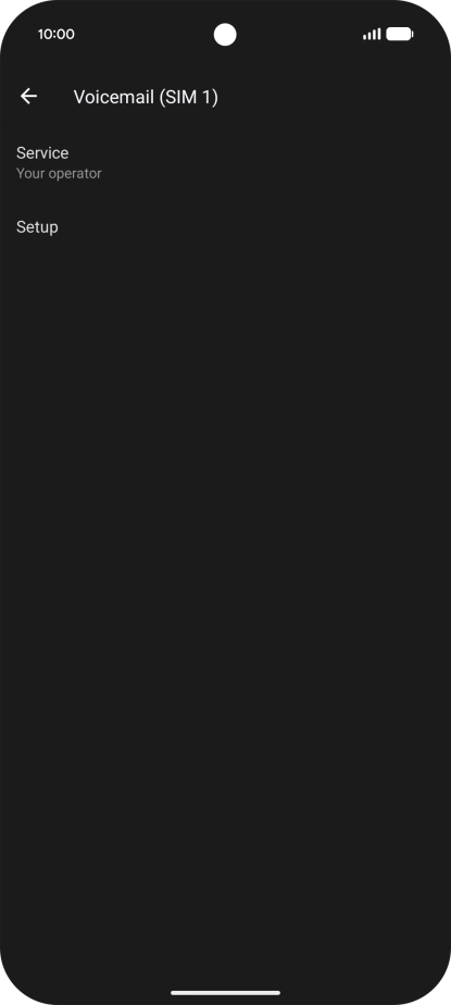 Press Setup. Press Setup.