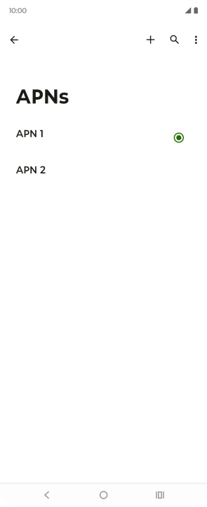 Press the Home key to return to the home screen. Press the Home key to return to the home screen.