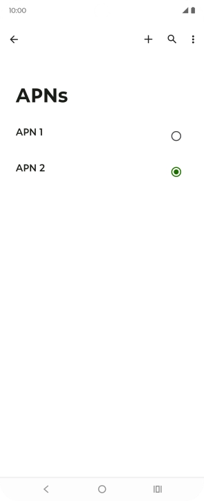 Press the Home key to return to the home screen. Press the Home key to return to the home screen.