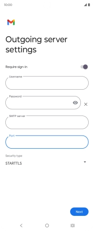 Press the drop down list below Press the drop down list below