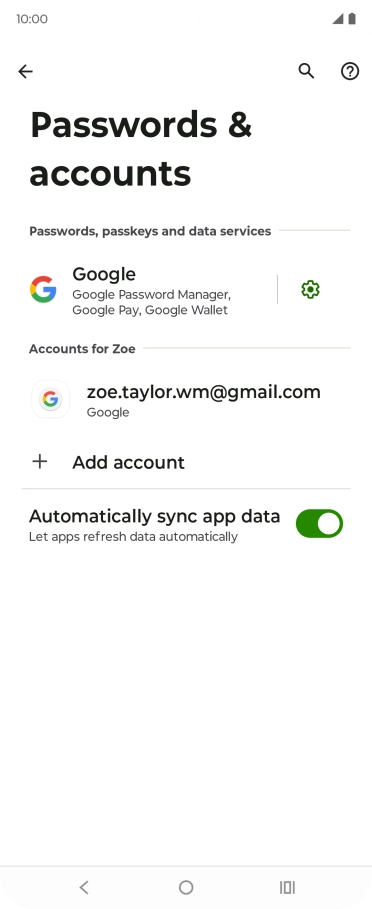 Press the Home key to return to the home screen. Press the Home key to return to the home screen.