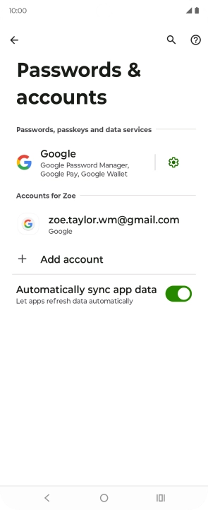 Press the Home key to return to the home screen. Press the Home key to return to the home screen.