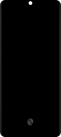 Place your finger on the fingerprint sensor to use the fingerprint sensor.