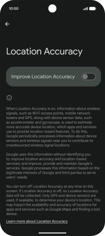 If you press the indicator next to 