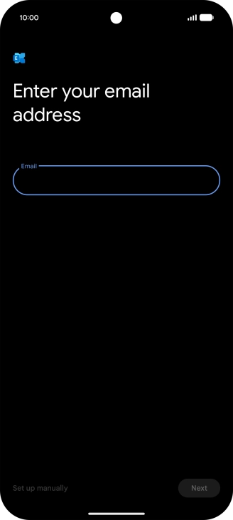 Press the field below Press the field below