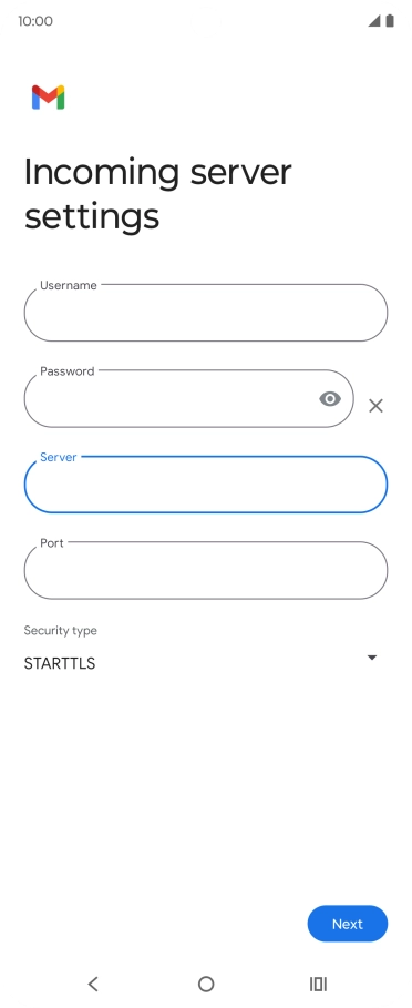 Press the field below Press the field below