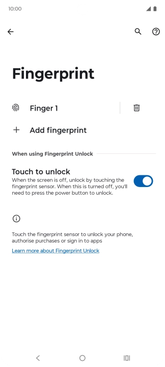 Press the Return key.