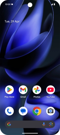 The text/picture message icon shows that you've received a new text or picture message. The text/picture message icon shows that you've received a new text or picture message.