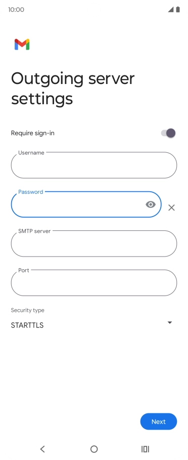 Press the field below Press the field below